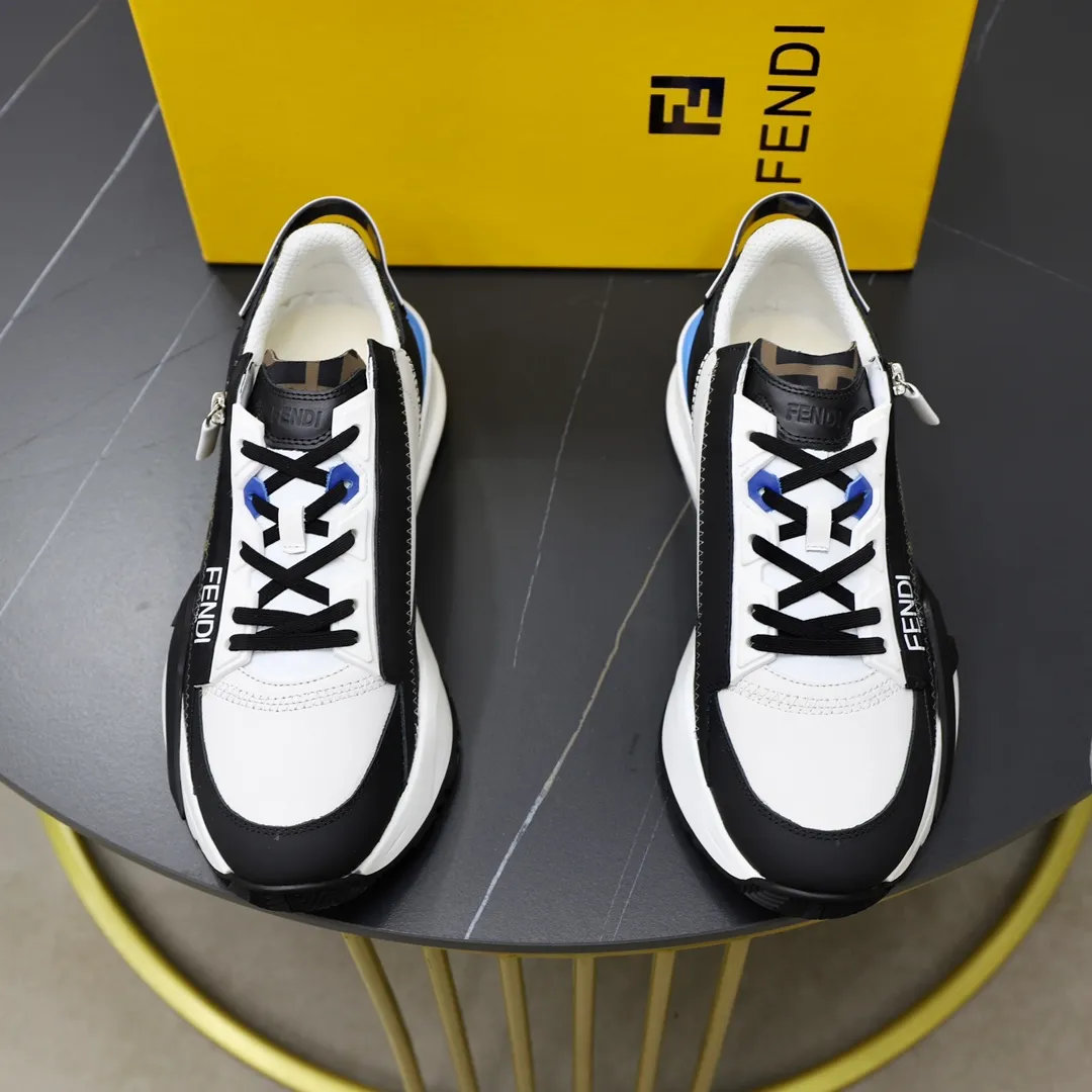 Men's men's shoes 290🔥Brand: FENDI Size: 38-44 (45, 46 customized) Grade: Original quality High version Material: Imported cowhide ➕ High-quality and comfortable lining Original lightweight non-slip outsole Style category: Travel Fashion casual shoes Versatile trend